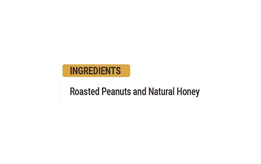 Trubite Honey Peanut Butter Creamy Bee Sweetened   Plastic Jar  350 grams